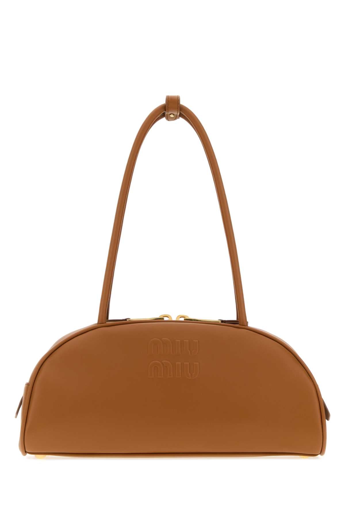 Miu Miu Shoulder Bag — Brown