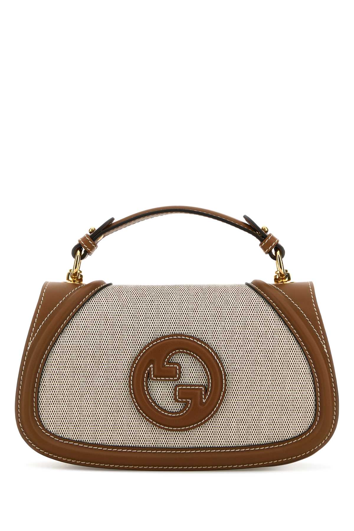 Gucci Blondie Top Handle Bag — Brown
