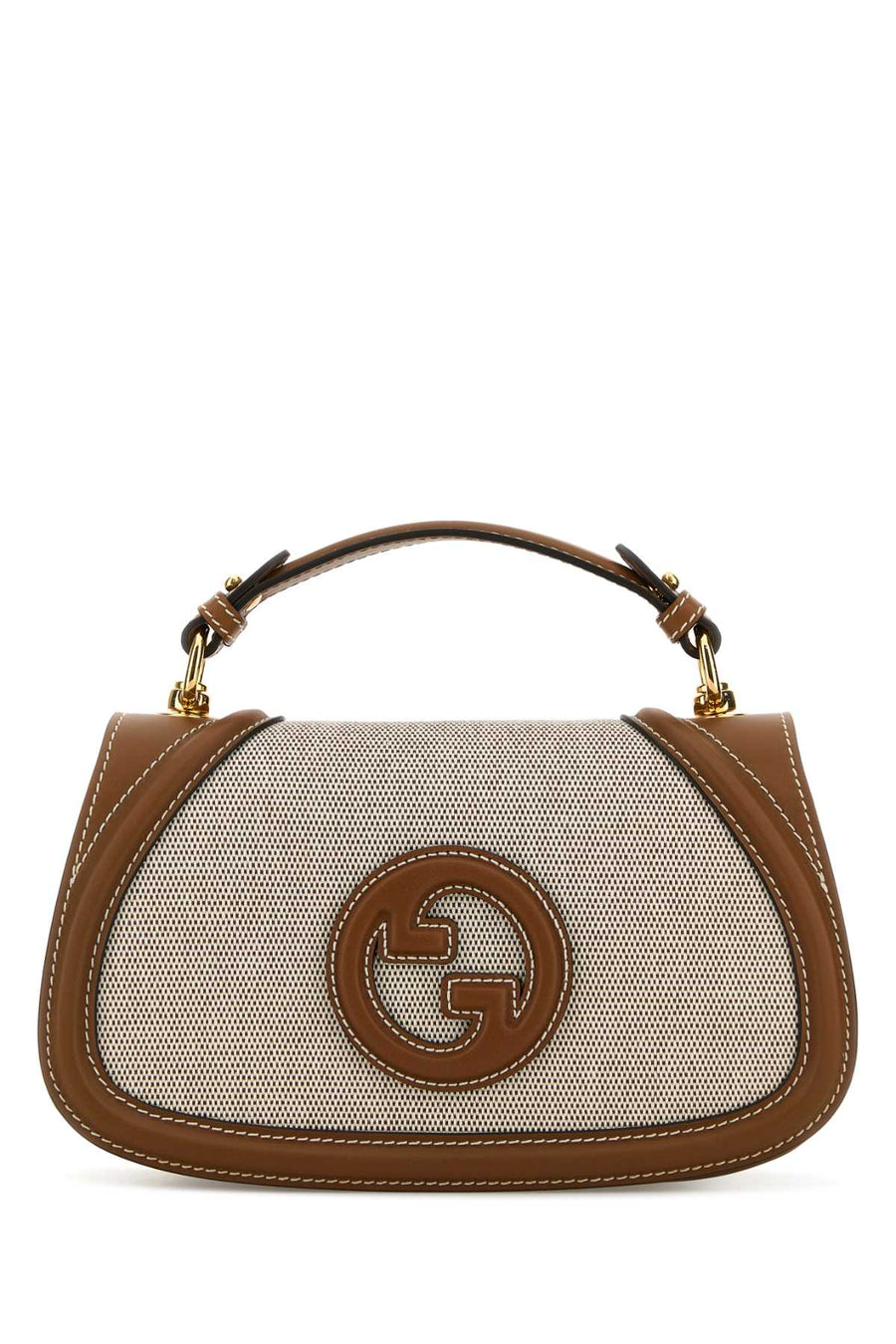 Gucci Blondie Top Handle Bag — Brown