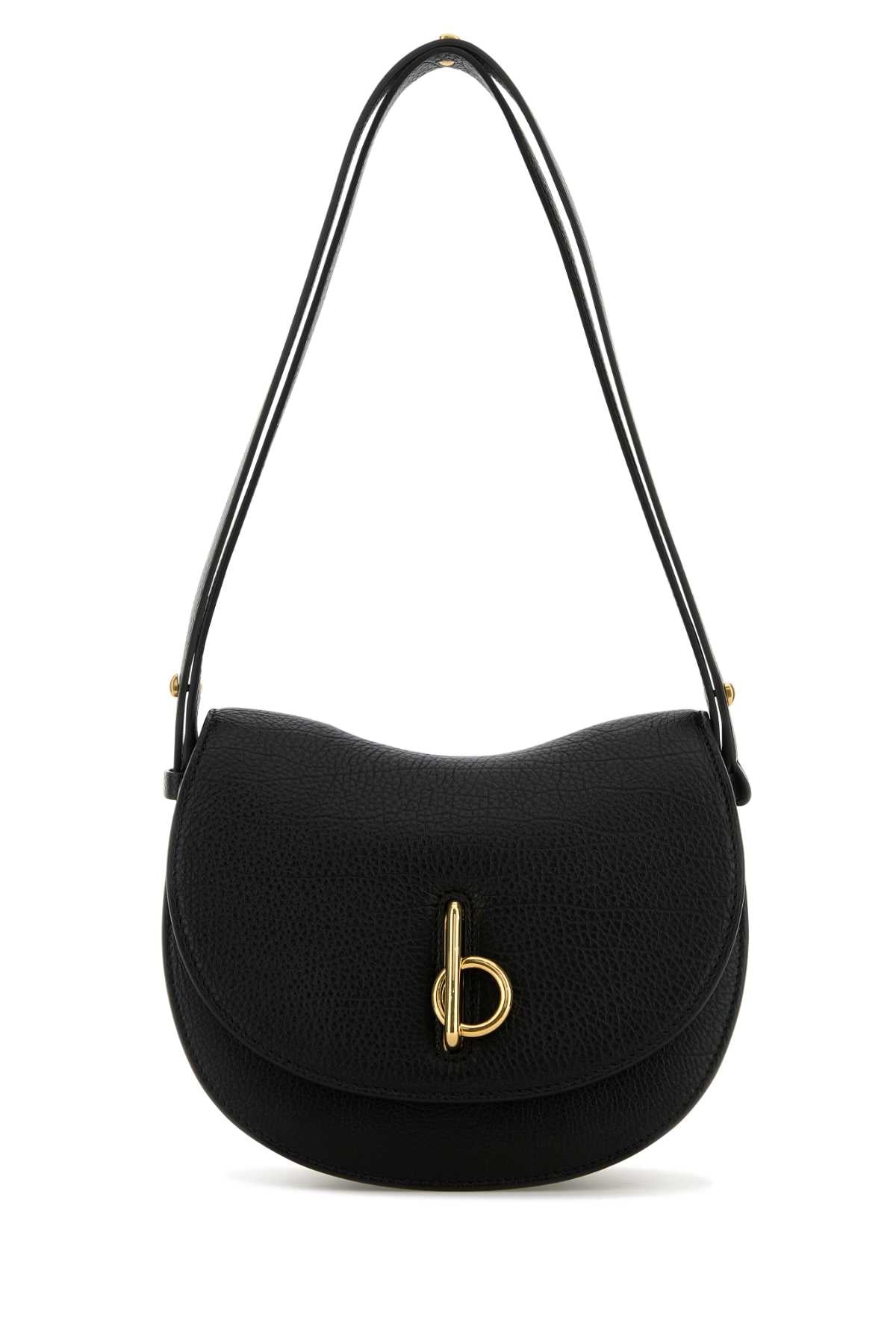 Burberry Rocking Horse Shoulder Bag — Black