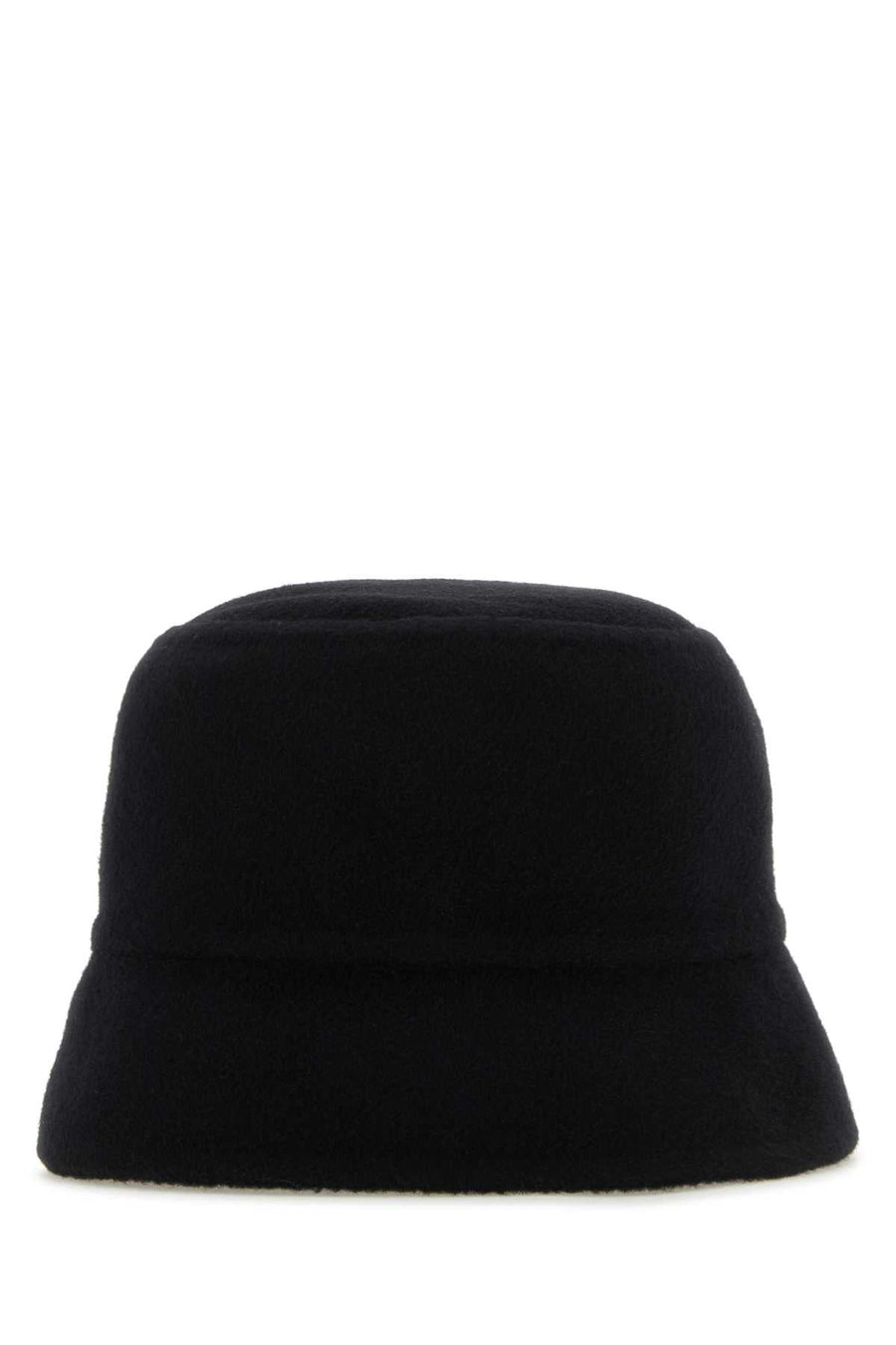 Prada Beauty Cashmere Bucket Hat — Black Exterior