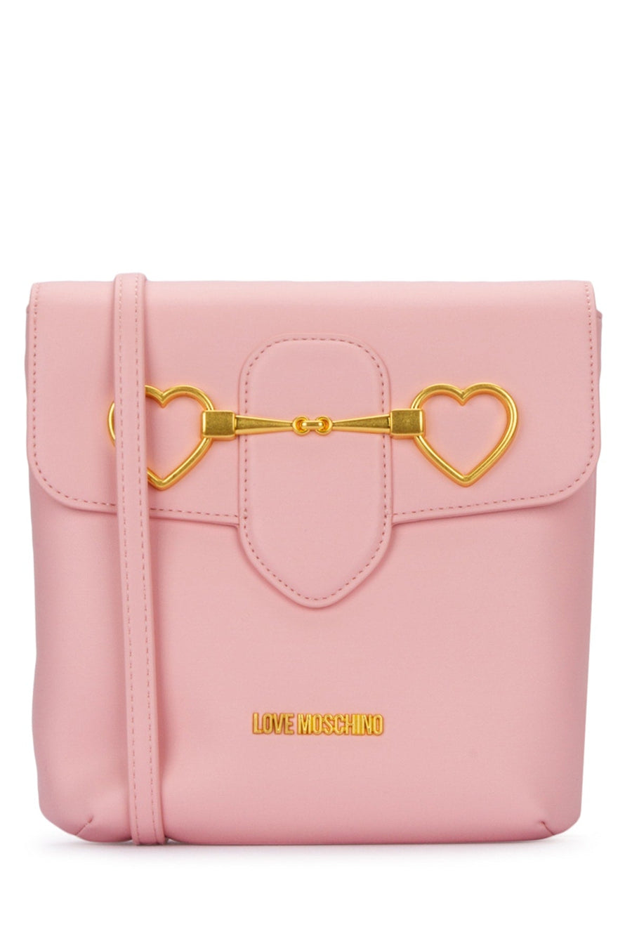 Love Moschino Shoulder Bag — Pink Leather