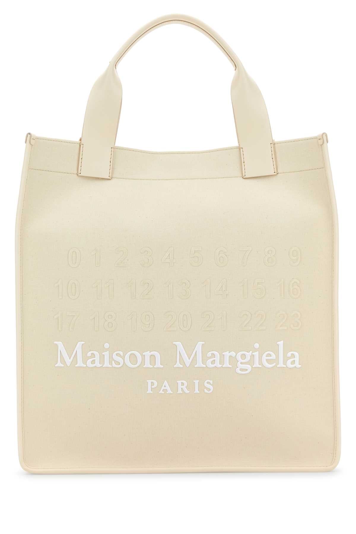 Maison Margiela Shopping Tote Bag — Beige