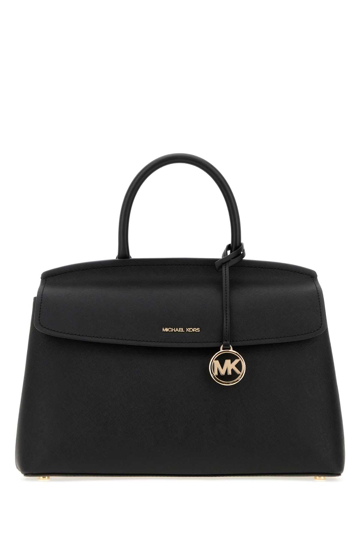 Michael By Kors Satchel Top Handle Bag — Black