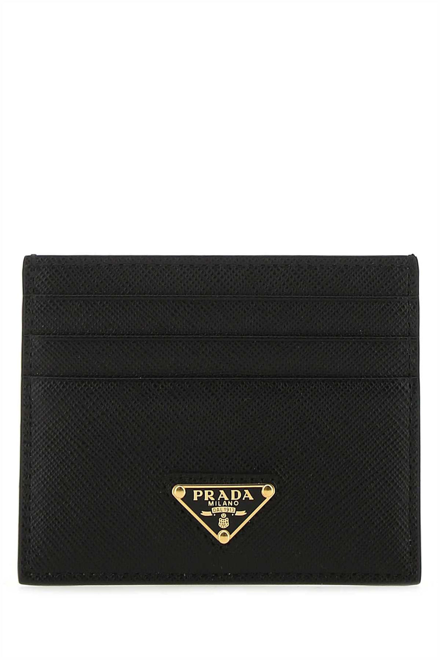Prada Saffiano Leather Card Case — Black Vitello Cases