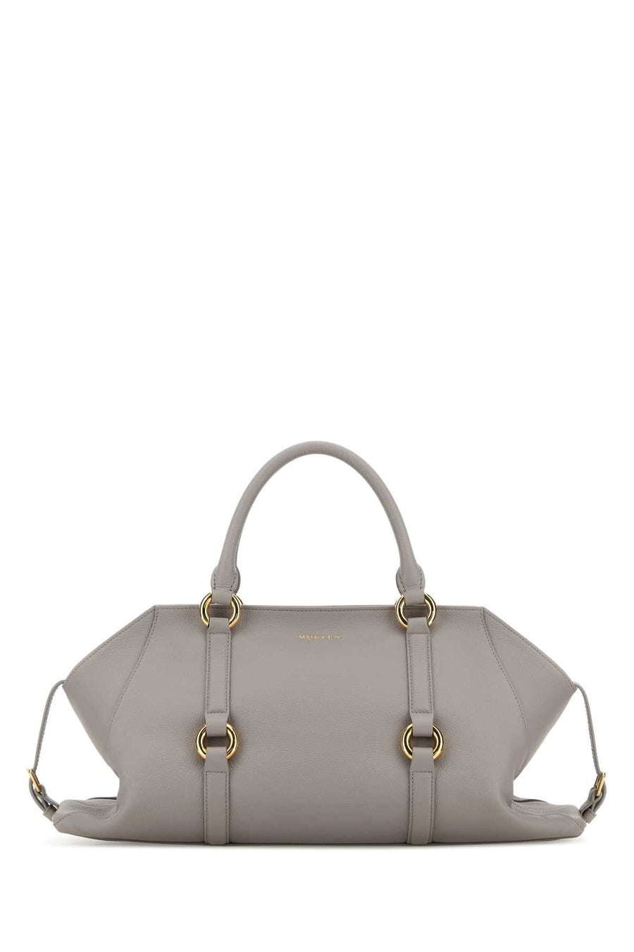 Alexander Mcqueen Farringdon Shoulder Bag — Gray