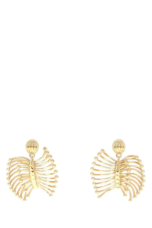 Miu Miu Jewelry Earrings — Gold Brass