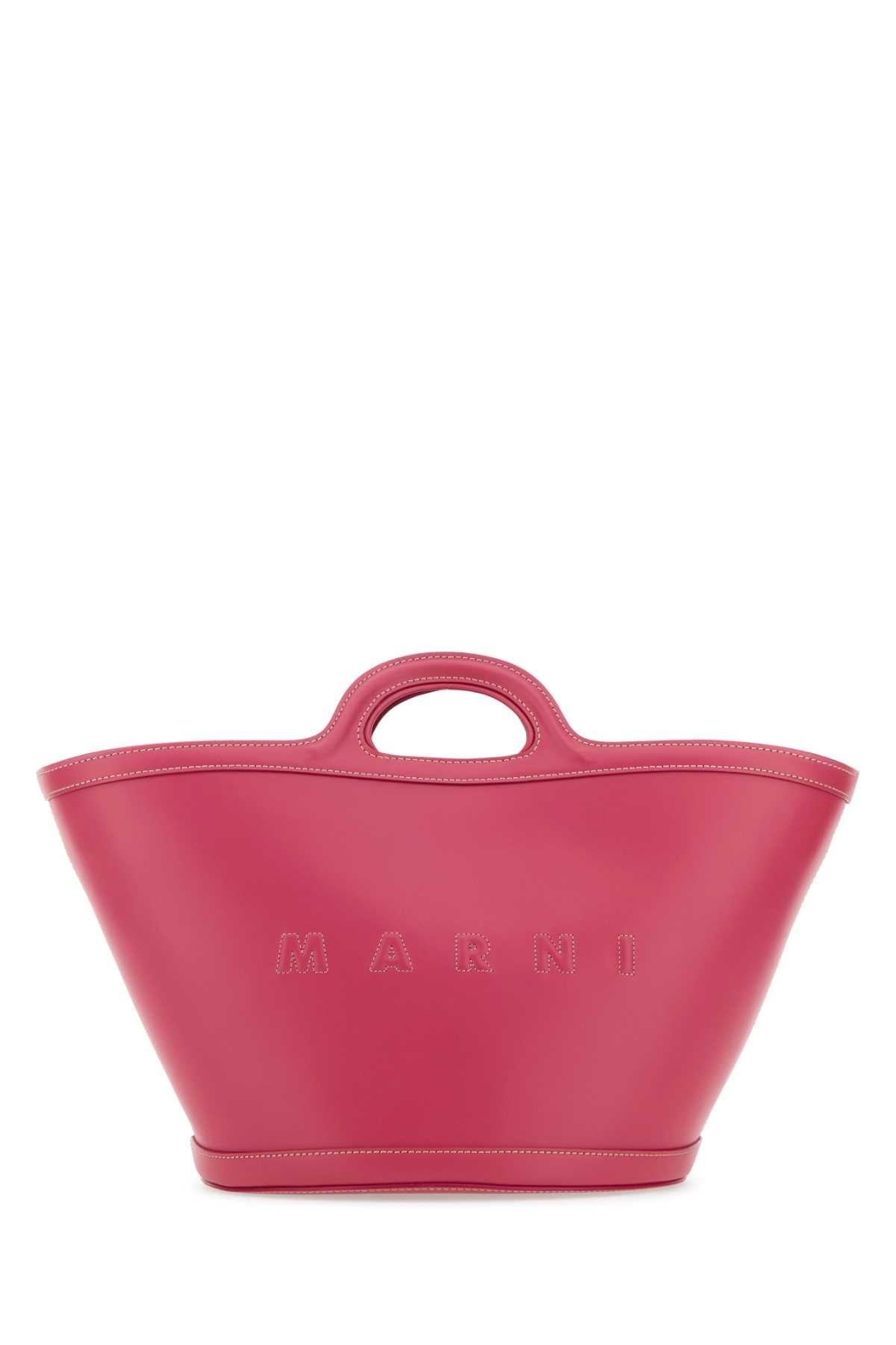 Marni Tropicalia Top Handle Bag — Pink
