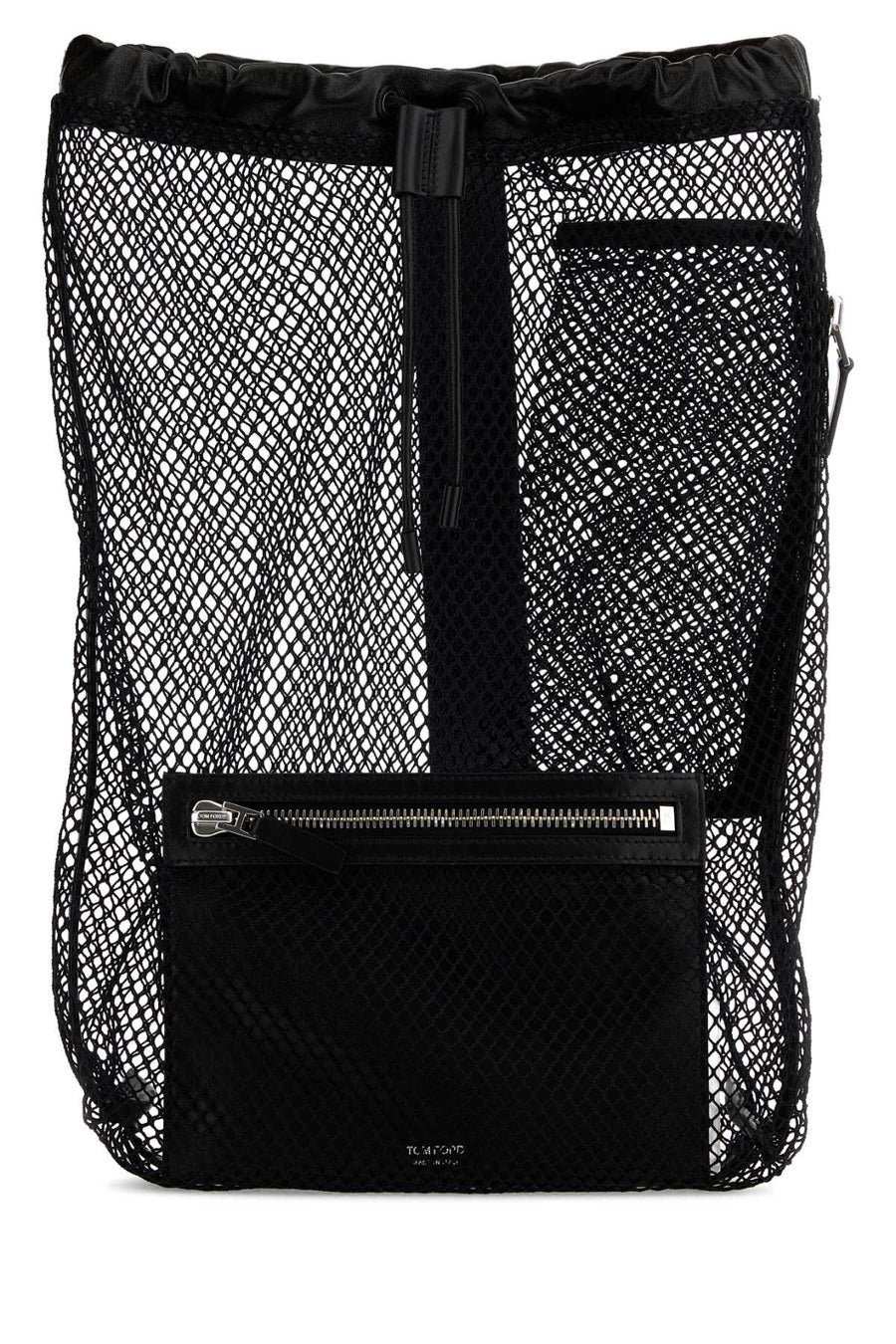 Tom Ford Mesh Backpack — Black