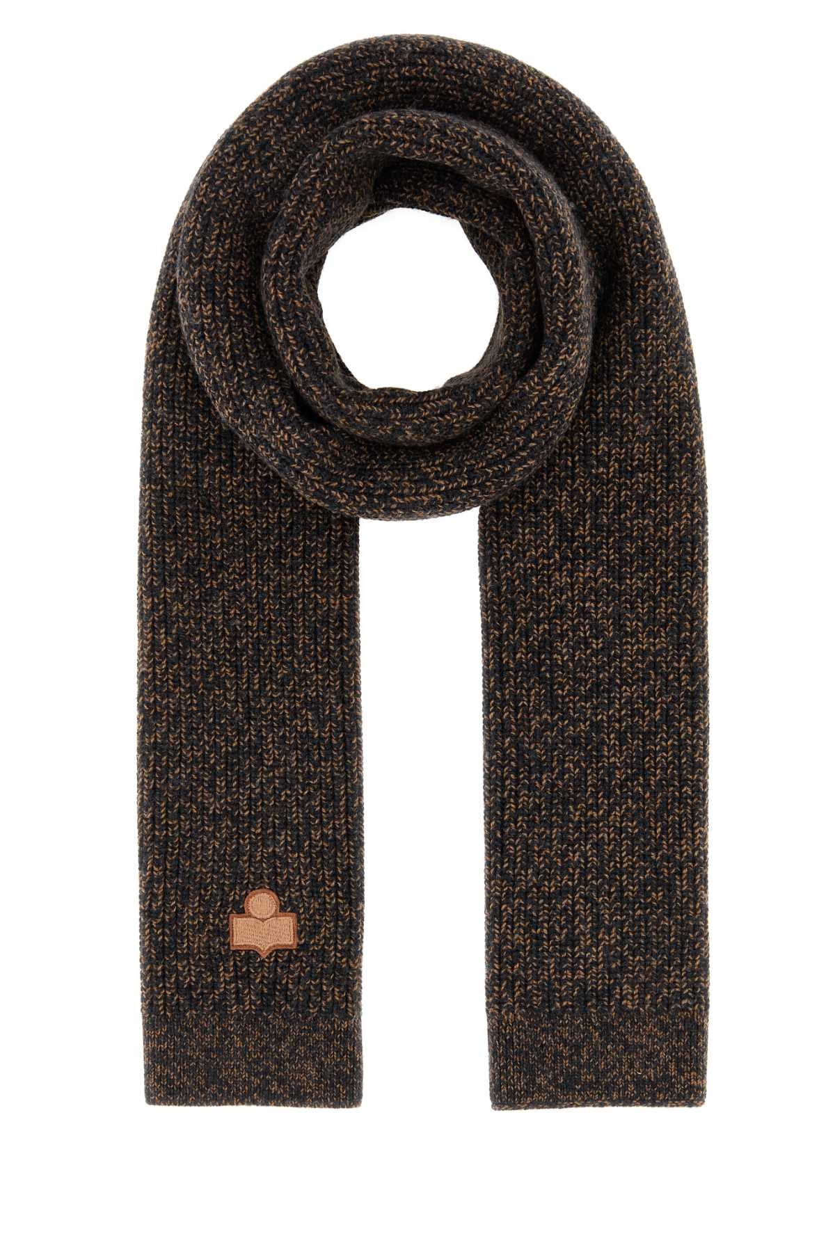 Isabel Marant Enolia Scarf — Gray Exterior: Merino Wool Scarfs