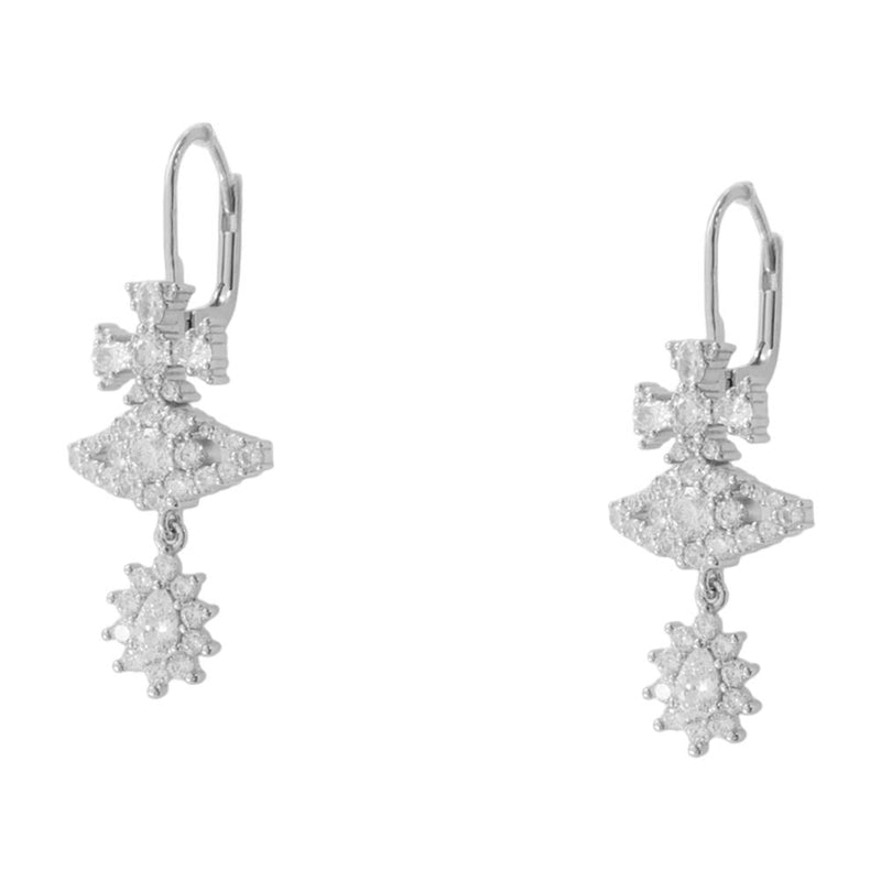 Vivienne Westwood Masha Earrings — Silver Metal