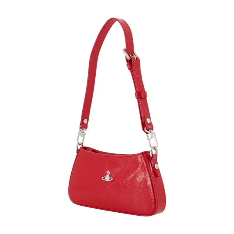 Vivienne Westwood Shoulder Bag — Red Calfskin