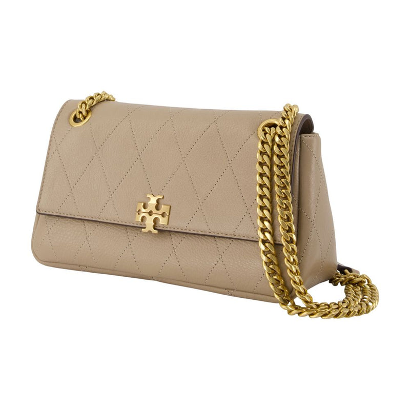 Tory Burch Shoulder Bag — Beige Calfskin