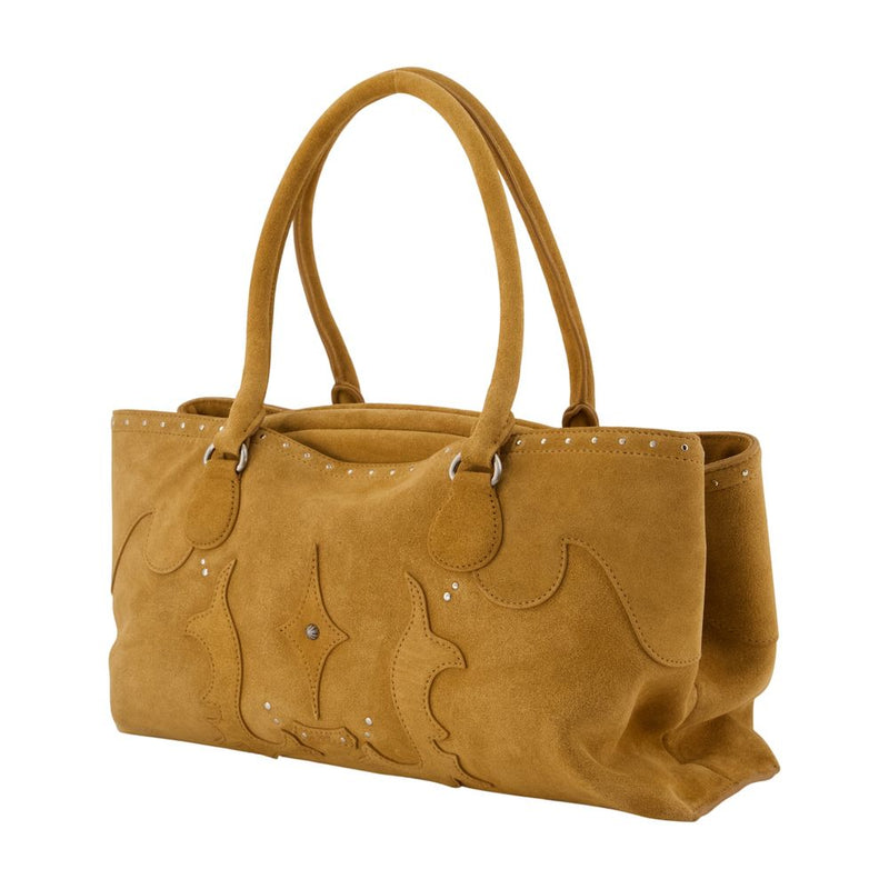 Osoi Shell Brot Tote Bag — Brown Cowhide