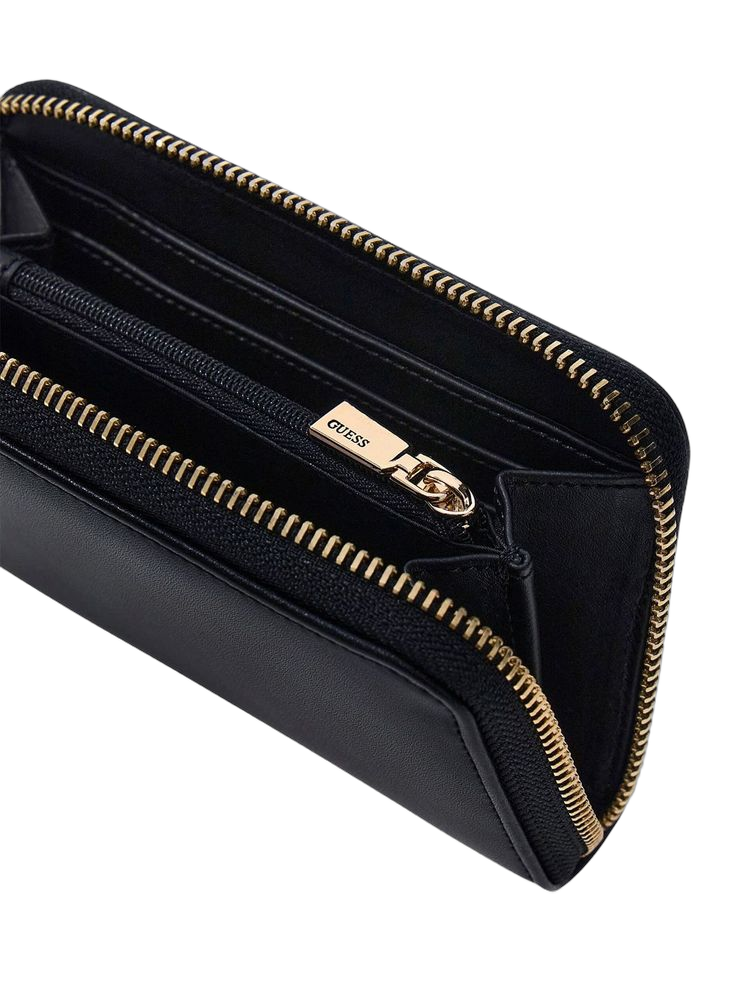 Guess Janie Wallet — Black Polyurethane