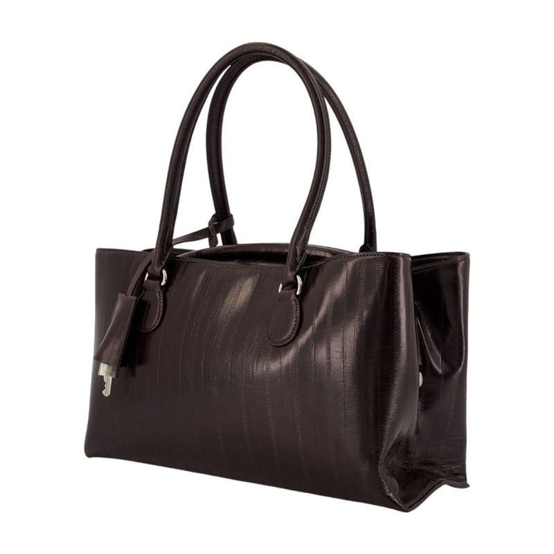 Osoi Shell Brot Tote Bag — Brown Cowhide