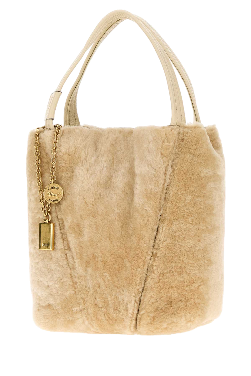 Chloé Shoulder Bag — Beige