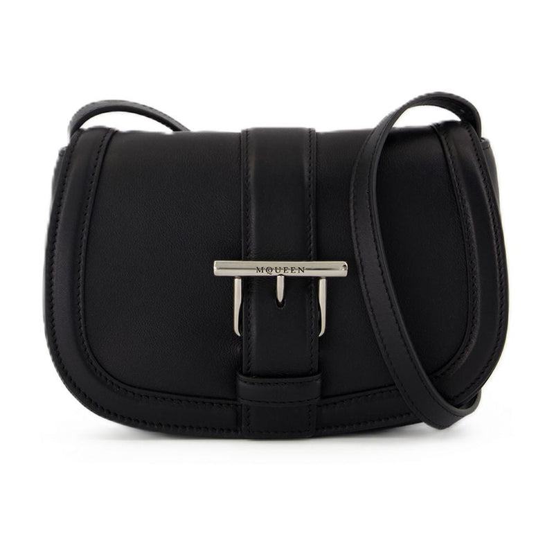Alexander Mcqueen Mini Bag — Black Calfskin