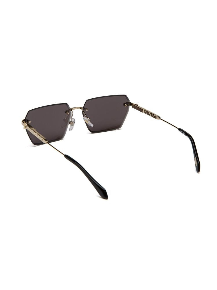 Just Cavalli Sjc110 Rimless Metal Sunglasses — Rose Gold