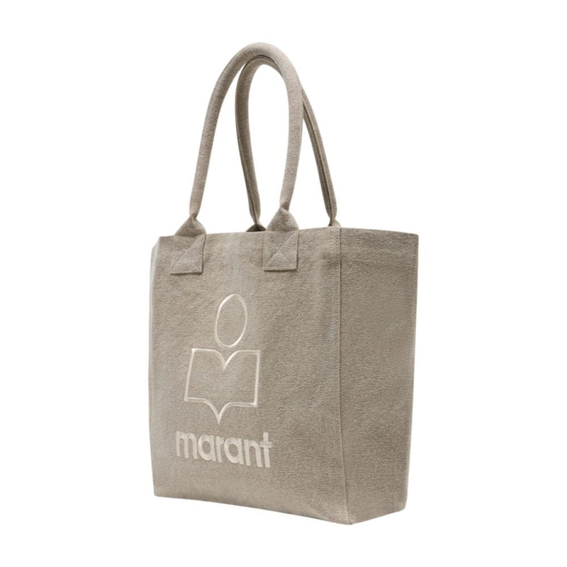 Isabel Marant Yenky Tote Bag — Beige Cotton