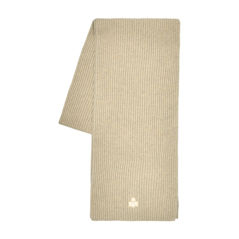Isabel Marant Marion Scarf — Beige Cotton Scarfs