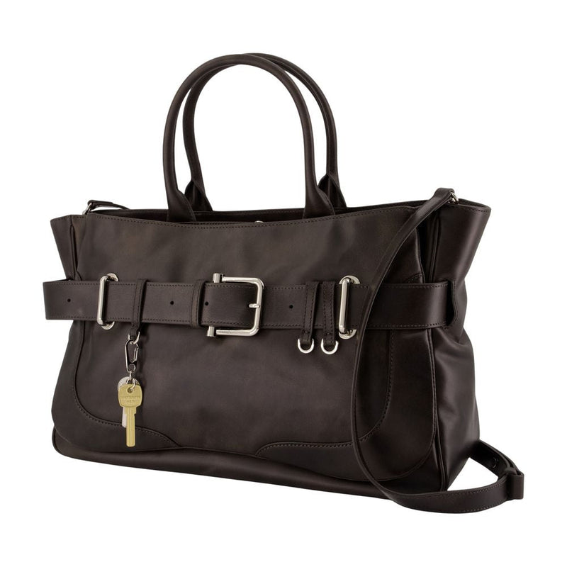 Osoi Top Handle Bag — Brown Cowhide