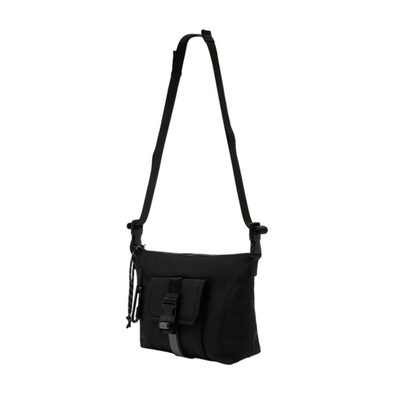 A.p.c. Trek Crossbody Bag — Black Synthetic