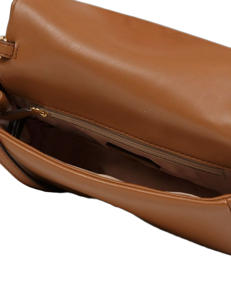 Michael Kors Crossbody Bag — Brown Polyvinyl Chloride