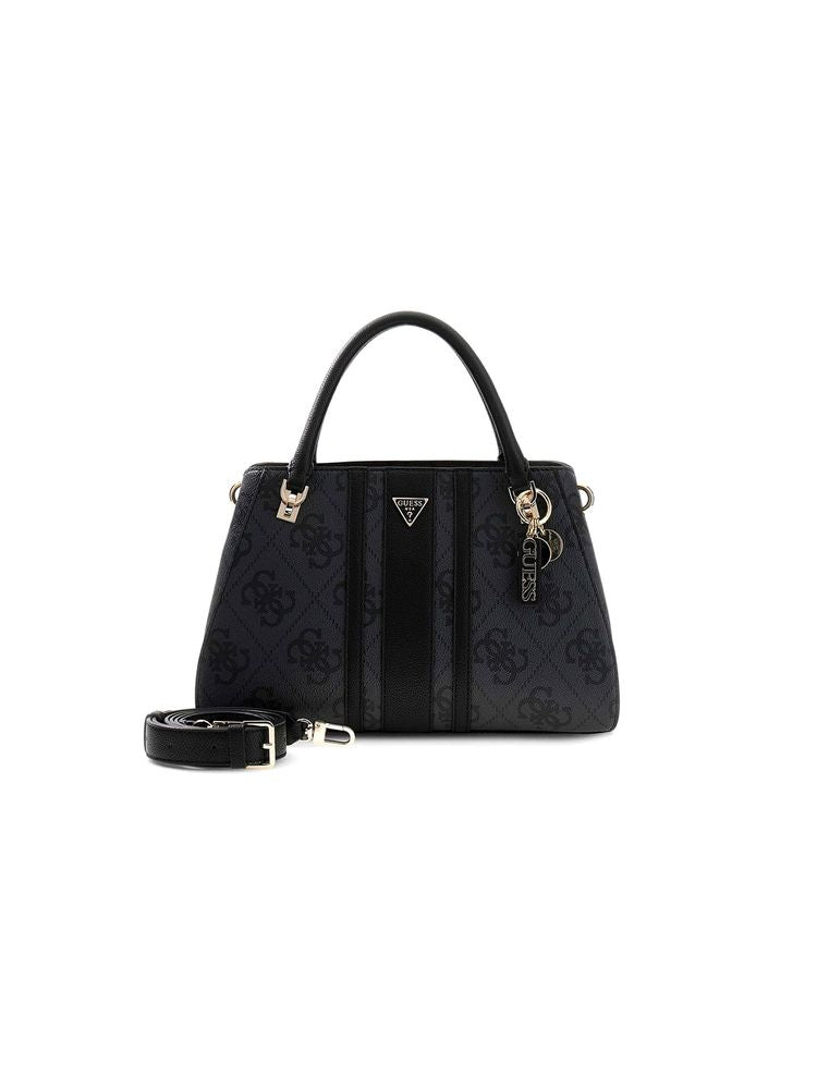 Guess Shoulder Bag — Black Polyurethane