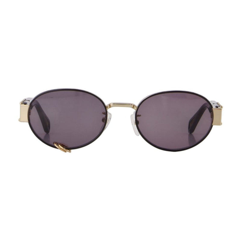 Zadig & Voltaire Owew00181-005 Studded Metal Sunglasses — Gold
