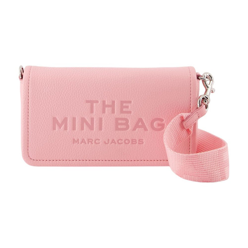 Marc Jacobs Pebbled Cowhide Crossbody Bag — Pink