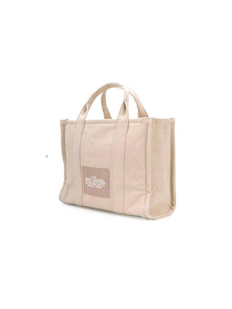 Marc Jacobs Tote Bag — Beige Cotton