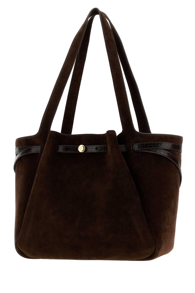 Tory Burch Romy Tote Bag — Brown