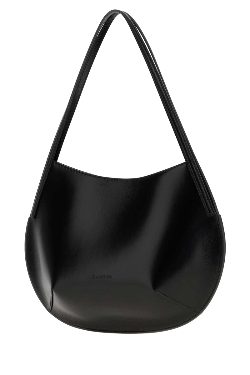 Jil Sander Kante Shoulder Bag — Black