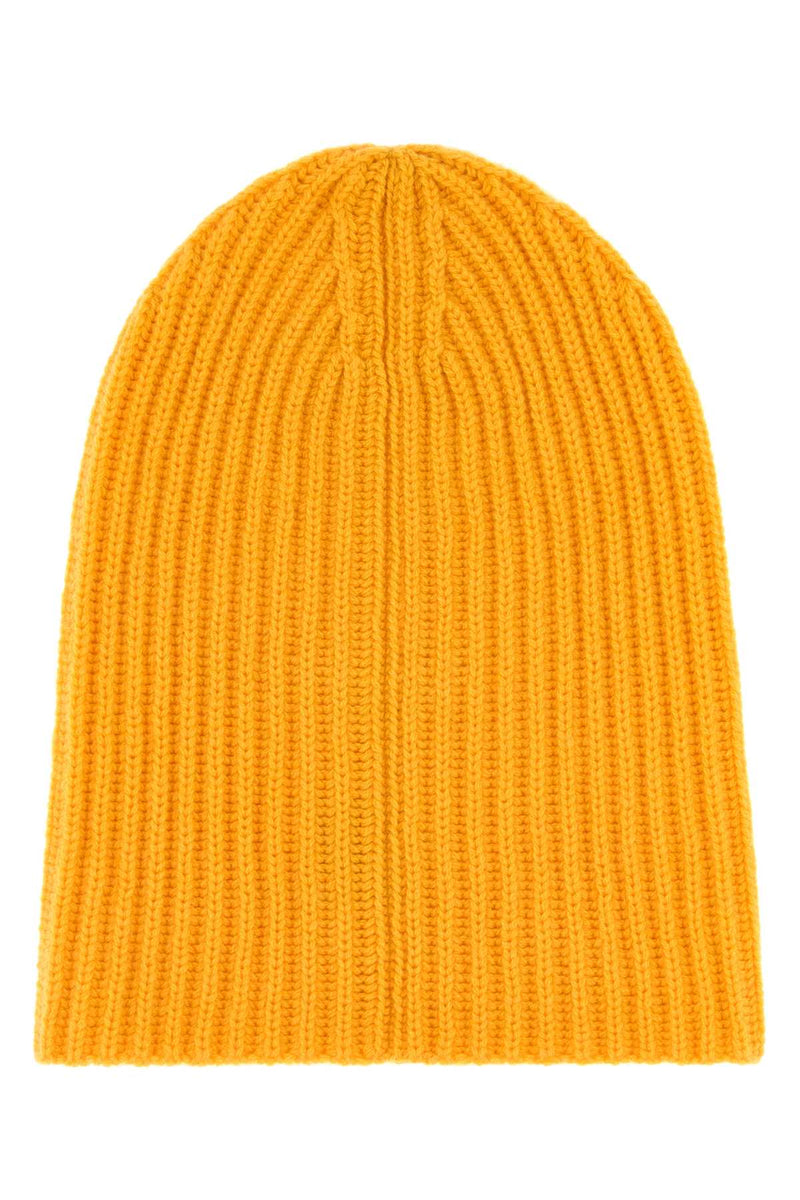 Umit Benan Paradiso Beanie — Yellow Exterior: Cashmere Beanies