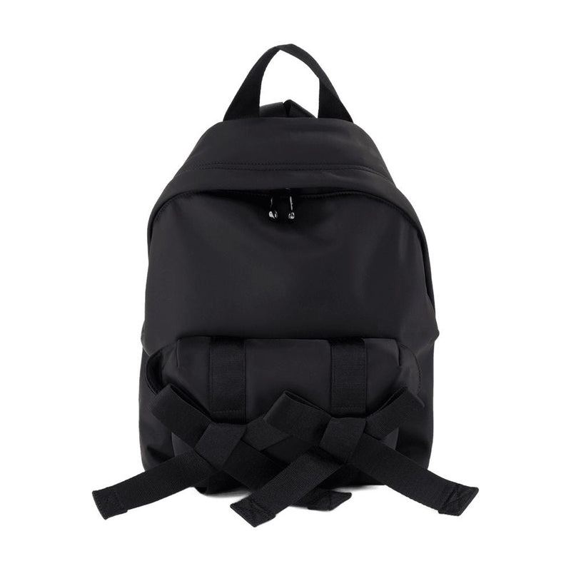 Simone Rocha Pearl-Beaded Backpack — Black Nylon