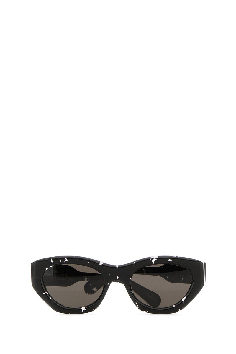 Chloé Ch0220s Crystal-Embellished Cat-Eye Sunglasses — Black Acetate Frame