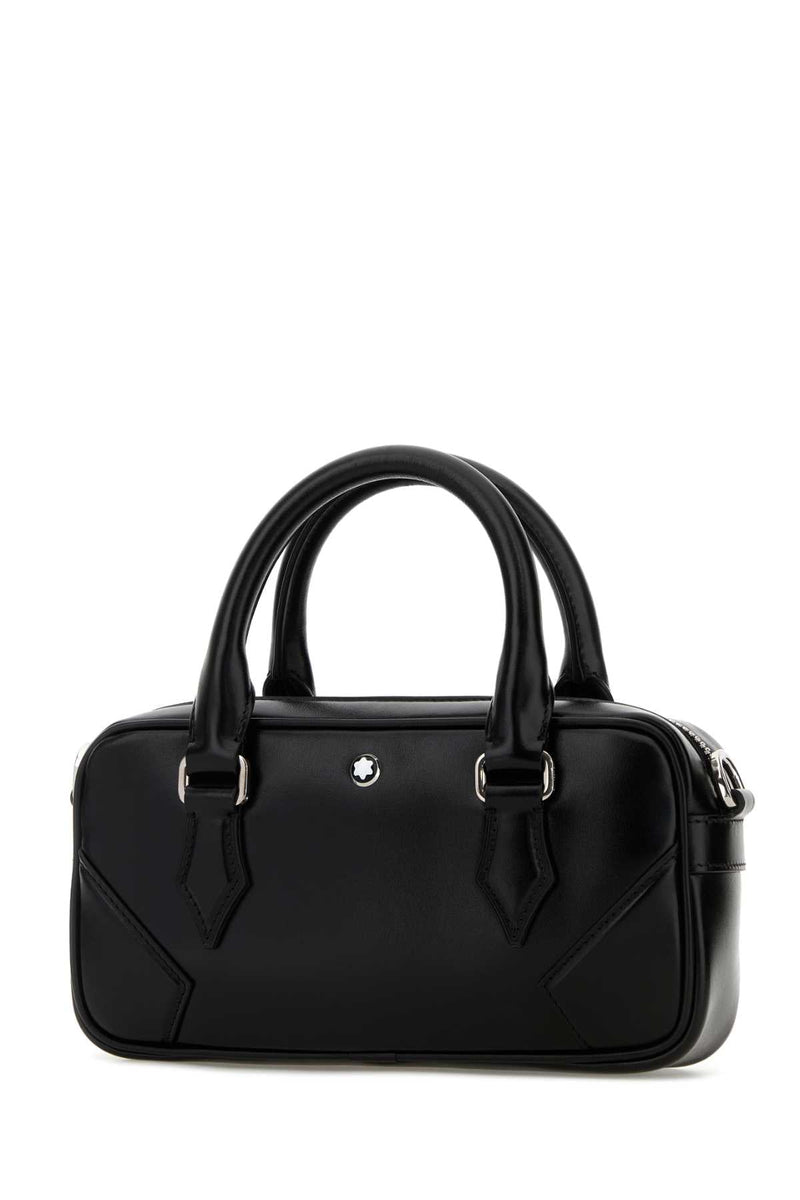 Montblanc Bowling Top Handle Bag — Black