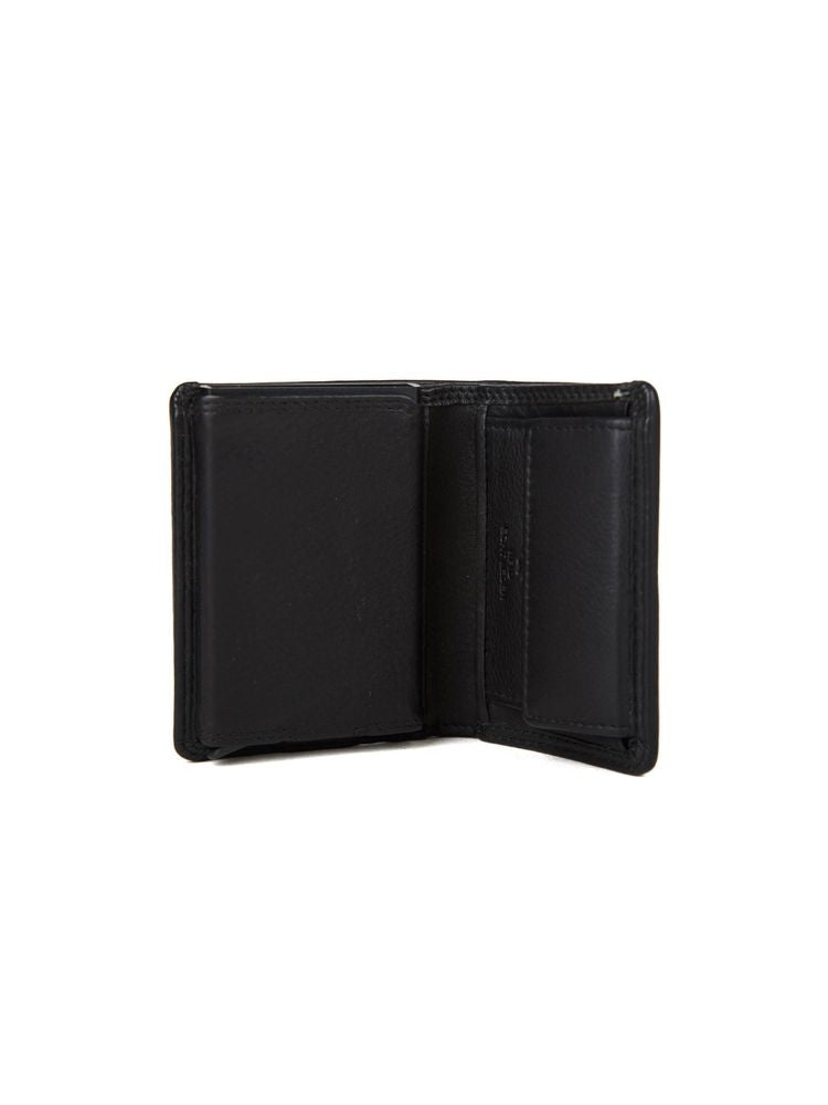 Hill Burry Genuine Leather Wallet — Black