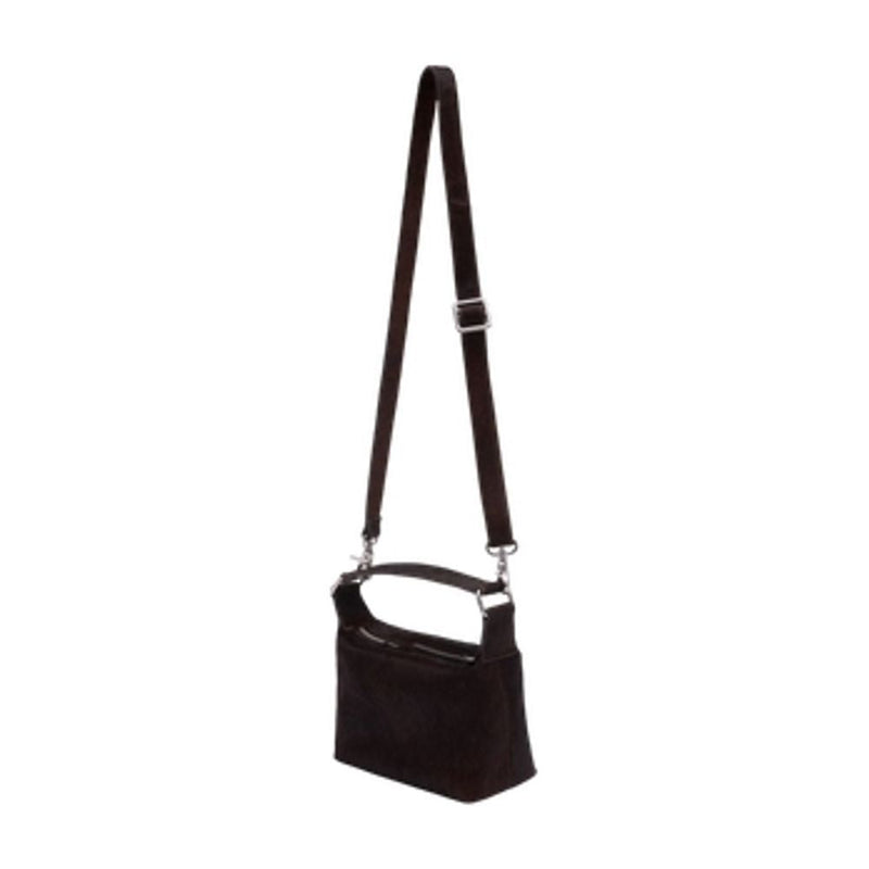 Samsøe Shoulder Bag — Brown Calfskin