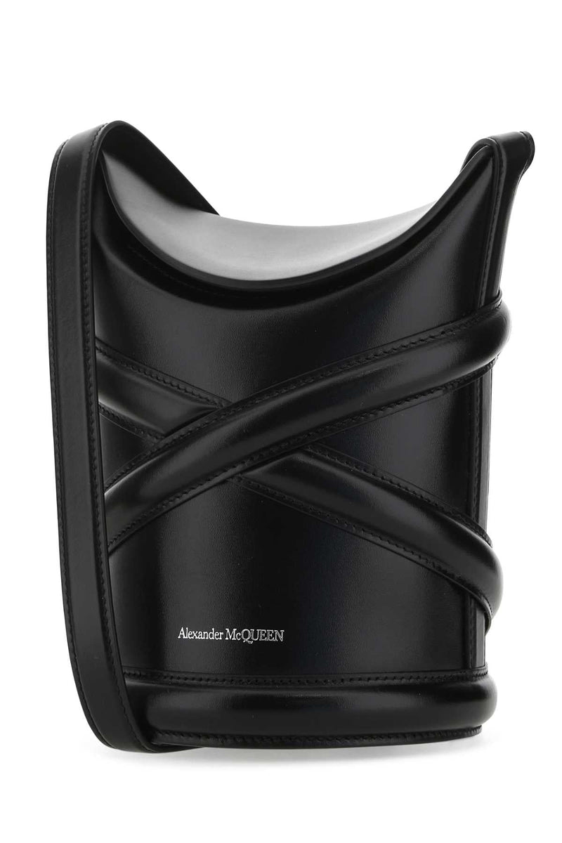 Alexander Mcqueen Bucket Bag — Black