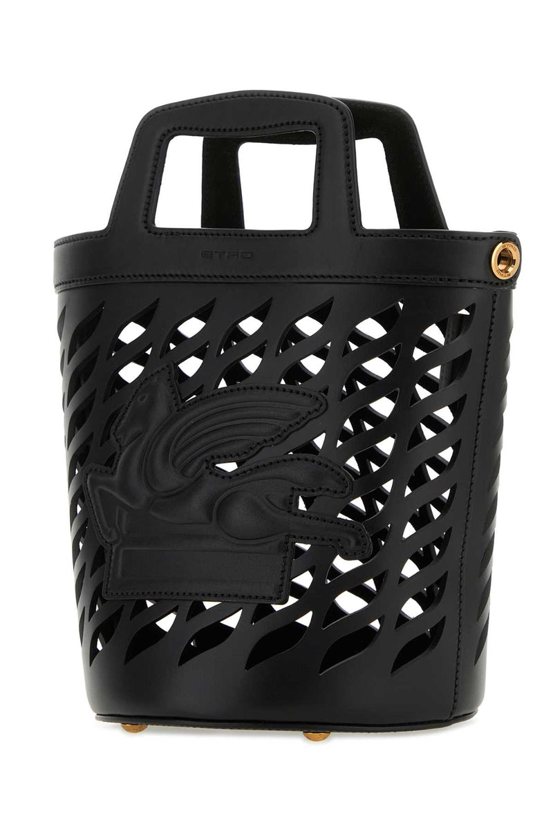 Etro Coffa Bucket Bag — Black