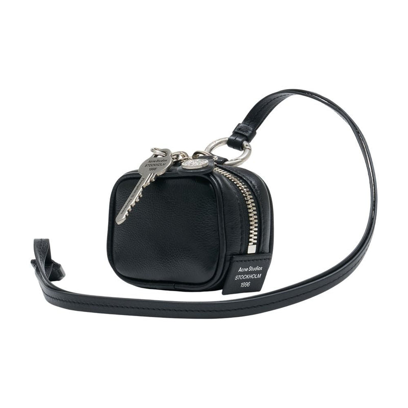 Acne Studios Shoulder Bag — Black Calfskin