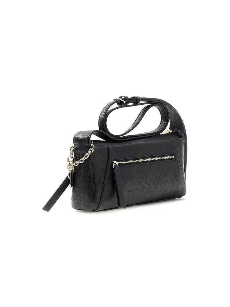 Guess Crossbody Bag — Black Polyurethane