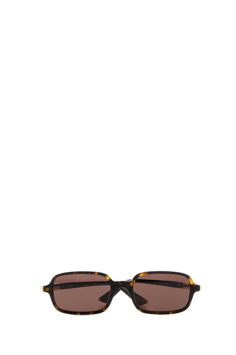 Chloé Ch0363s002 Tortoiseshell Acetate Sunglasses — Brown Exterior