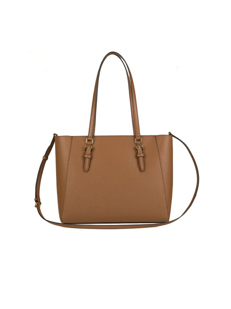 Michael Kors Tote Bag — Brown 88.coated Canvas