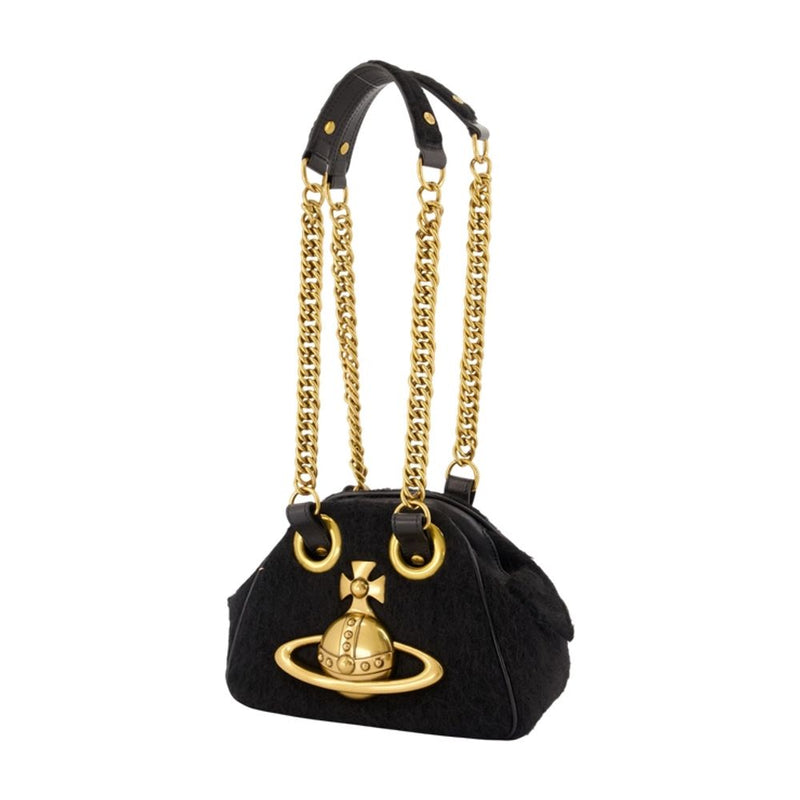 Vivienne Westwood Shoulder Bag — Black Synthetic