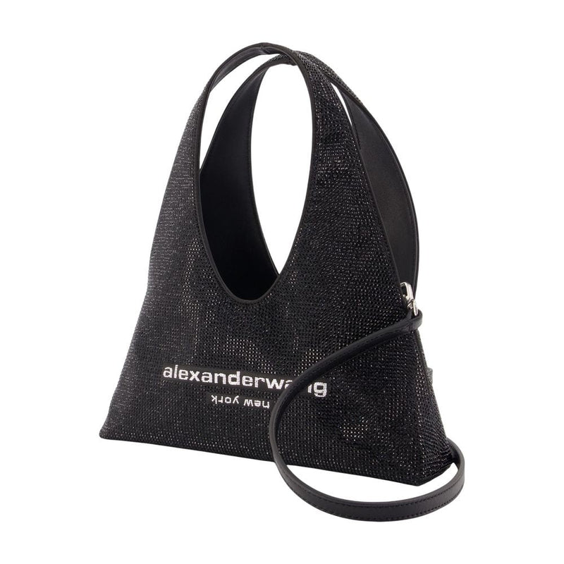 Alexander Wang Pike Mini Shoulder Bag — Black Synthetic