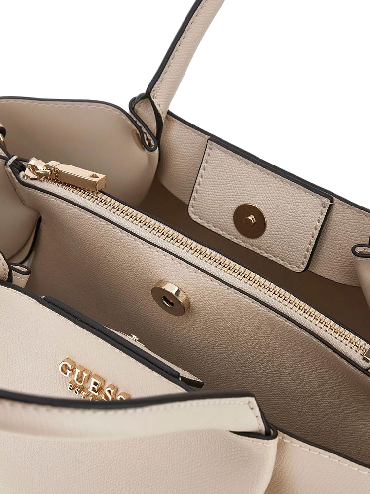 Guess Shoulder Bag — Beige Polyurethane