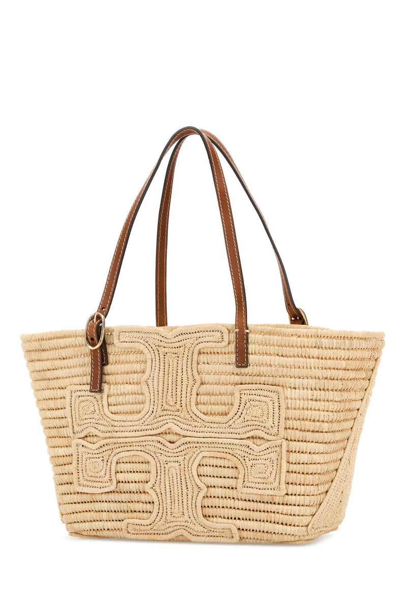 Tory Burch Ella Tote Bag — Beige
